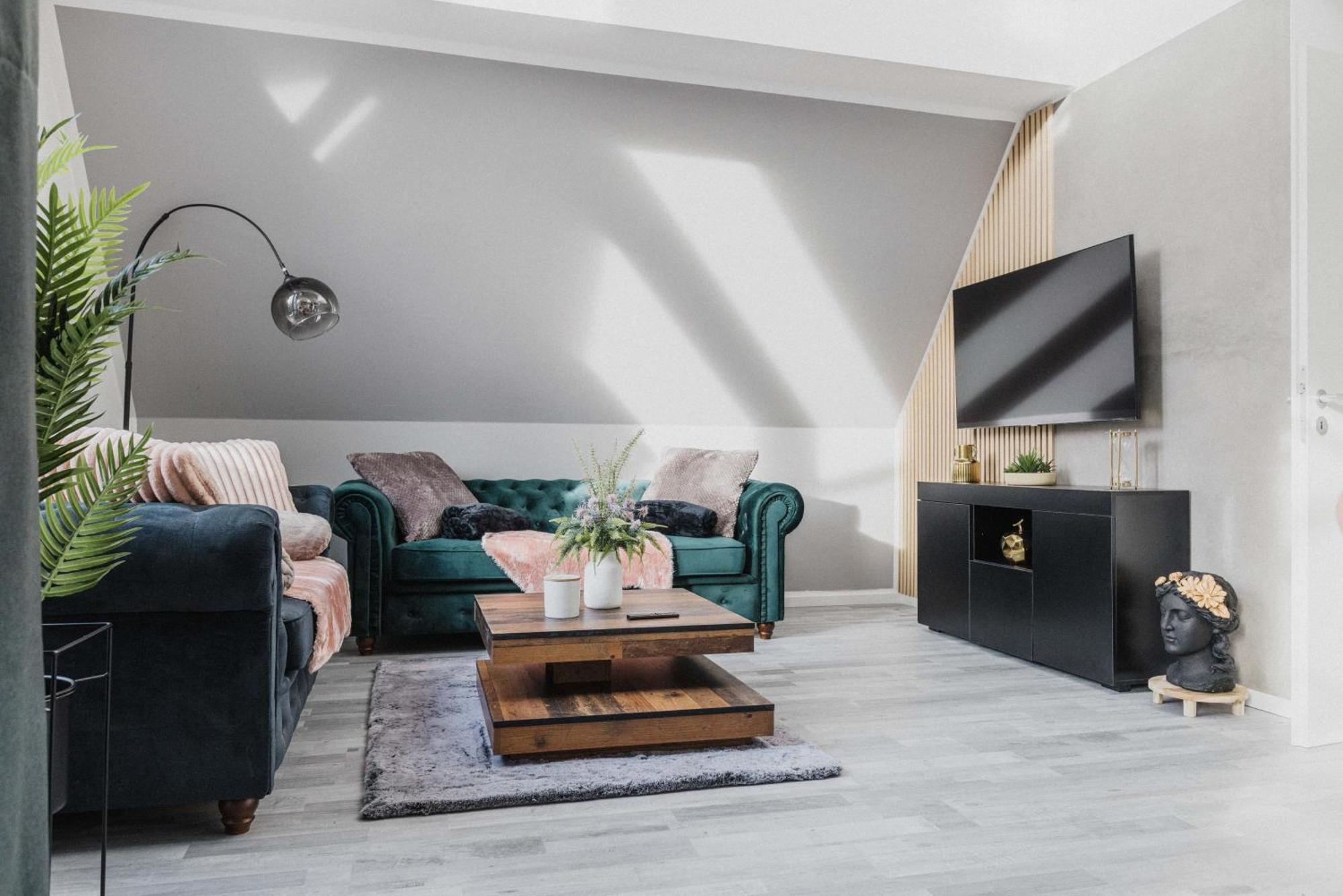 Luxury 4 Bedroom Apartment/Therme Erding/Parking 外观 照片