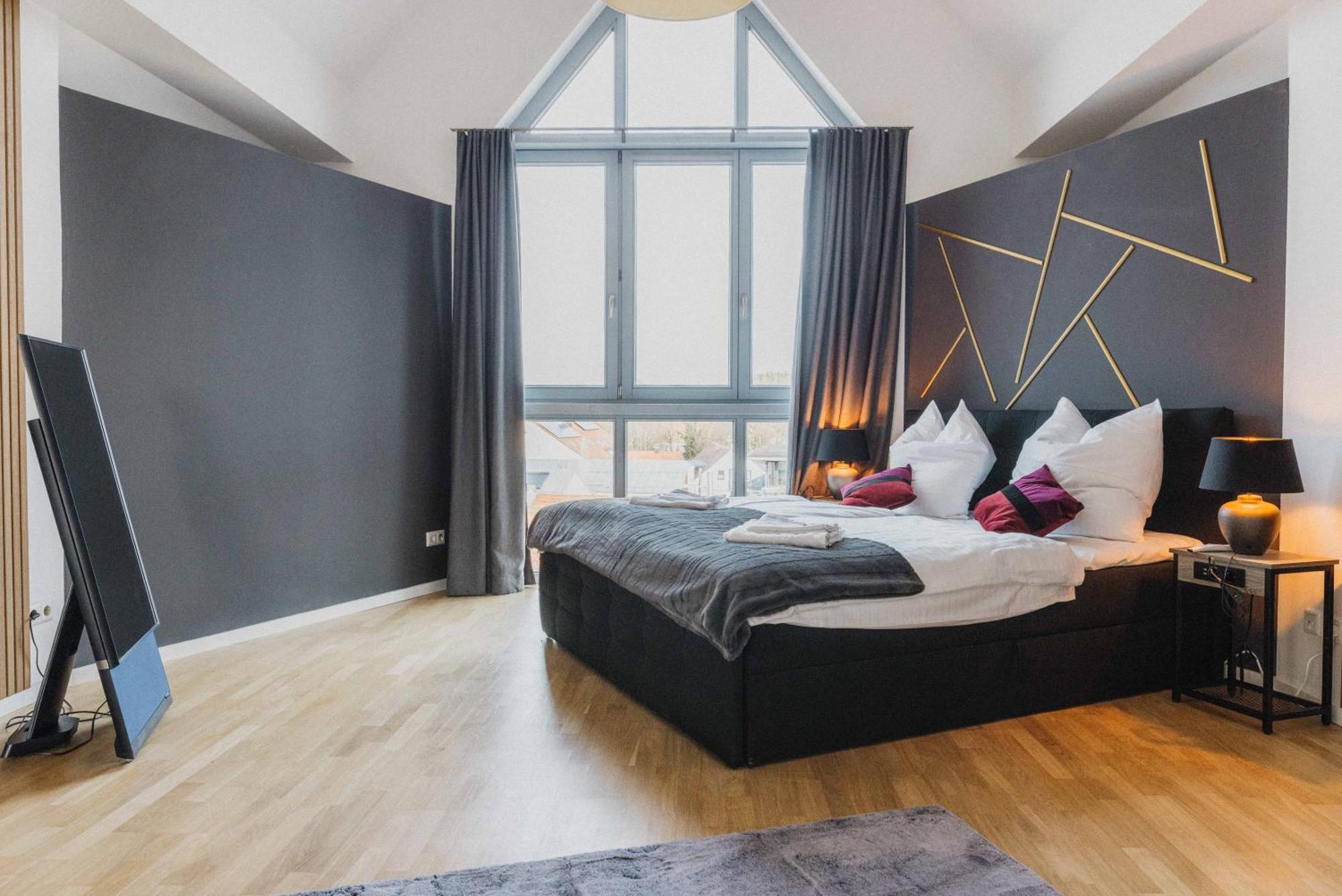 Luxury 4 Bedroom Apartment/Therme Erding/Parking 外观 照片